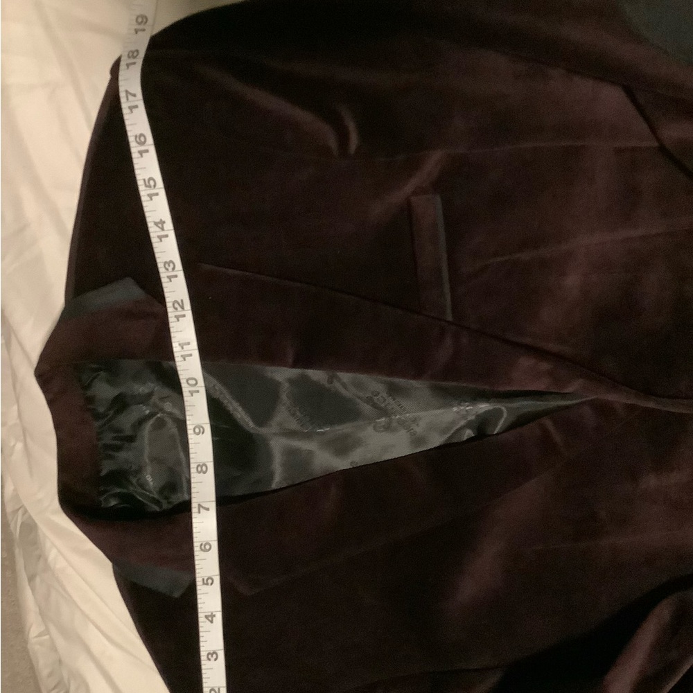 United Colors Of Benetton Velvet Blazer - Picture 9 of 16